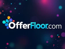OfferFloor.com - TWO WORD DOMAIN NAME - Retail, Discounts, Auction, Shopping