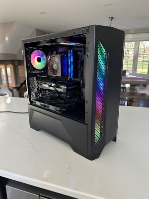 Used Gaming Pc. Ryzen 7 3700x, MSI RTX 3050, 16Gb Ram, 2Tb HDD, 500Gb SSD.