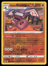 Galarian Runerigus 083/198 Reverse Holo Rare - 2021 Pokemon Chilling Reign LP