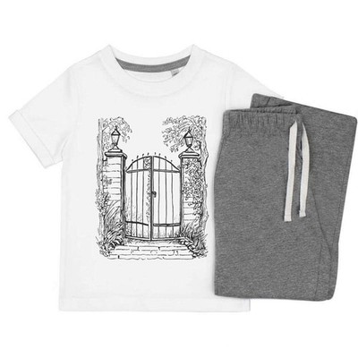 Kinder Nachtwäsche-/Pyjama-Set ''Garden Gate'' (KP048184)