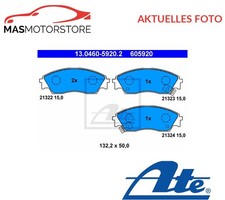 SATZ BREMSBELÄGE BREMSKLÖTZE ATE 130460-59202 A FÜR HONDA CIVIC IV,CIVIC VI