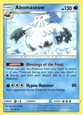 SM - Ultra Prism #38/156 Abomasnow