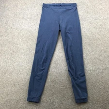 Gilda Marx Leggings Womens XL Blue High Rise Stretch Pants Made in USA Athletic