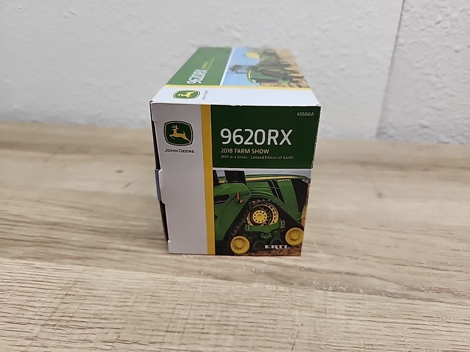 1/64 john deere 9620RX 2018 farm show edition GREEN CHASER!! - Image 3 of 4