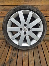 17" PEUGEOT 207 MK1 ALLOY WHEEL TYRE HOCKENHEIM 04322X 205/45R17 ✅42C