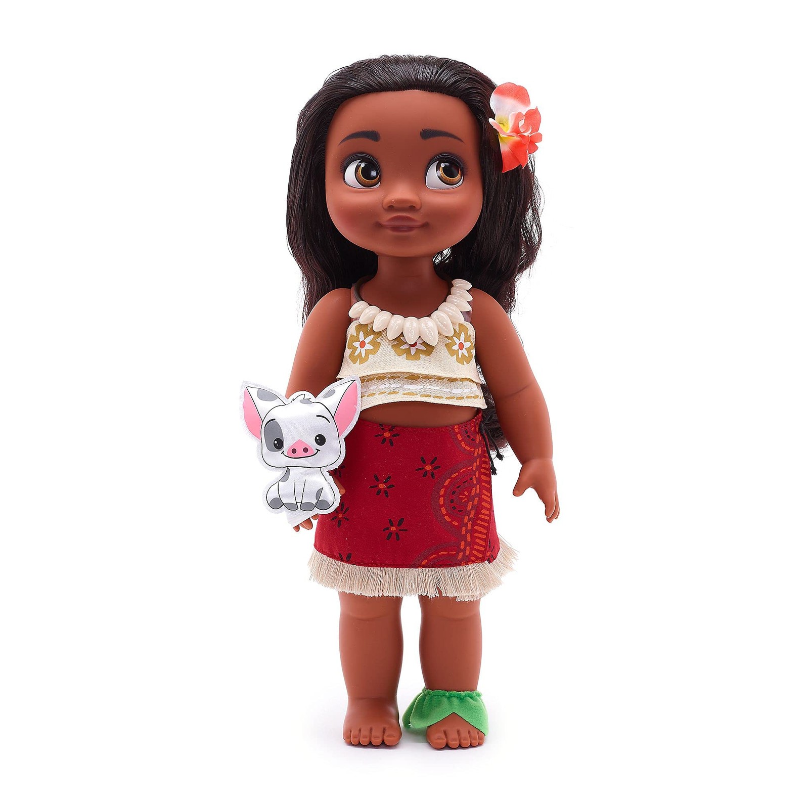 Disney Store Bambola di Vaiana della Collezione Animator, 39 cm/15", con Capelli