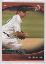 2008 Choice Winston-Salem Warthogs CJ Retherford #18 0k1