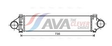 Ladeluftkühler AVA Clever Choice AU4213 für LANDROVER FREELANDER L359 VAN eD4
