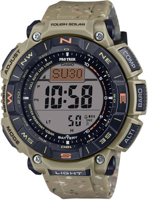 Casio PRG-340 Pro Trek Solar Watch - Eco-Friendly Biomass Plastic Design
