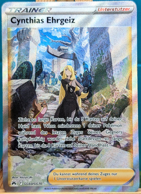 POKEMON - Zenit der Könige - Cynthias Ehrgeiz - GG60/GG70 - deutsch