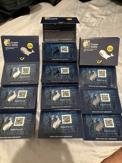 🐋 10x Crypt. Whale 3.0 – Sealed Collectibles with Original Stamp 🐋✨