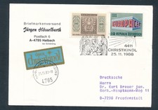 D466580 Austria Cover Christmas 1988 Christkindl