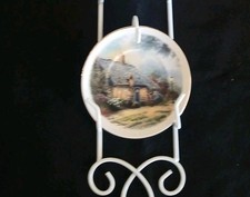 2 -Tea Cup and Saucer Wall displays 36''x5'' 4 Tiers each ,Vertical Wall Mount