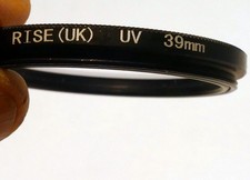 39mm RICE UK UV Lens Filter clear multi-coated