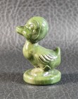 Boyd's Crystal Art Glass DUCKLING #9 ENGLISH YEW 1-28-83 Green 1-3/8" High NOS — photo 2