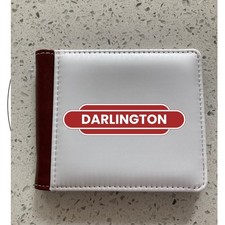 Darlington Railway Station Faux Leather Wallet