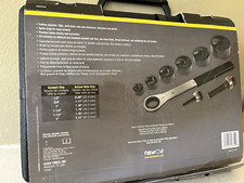 Klein Tools Knockout Punch Set with Wrench for 1/2 in to 2 in Conduit