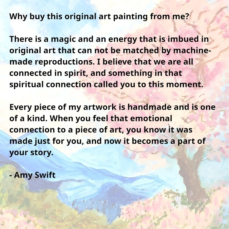 Koi Fish Painting 11 x 14 Fine Art On Canvas Original Amy Swift Asian Acrylic - Image 4 of 4