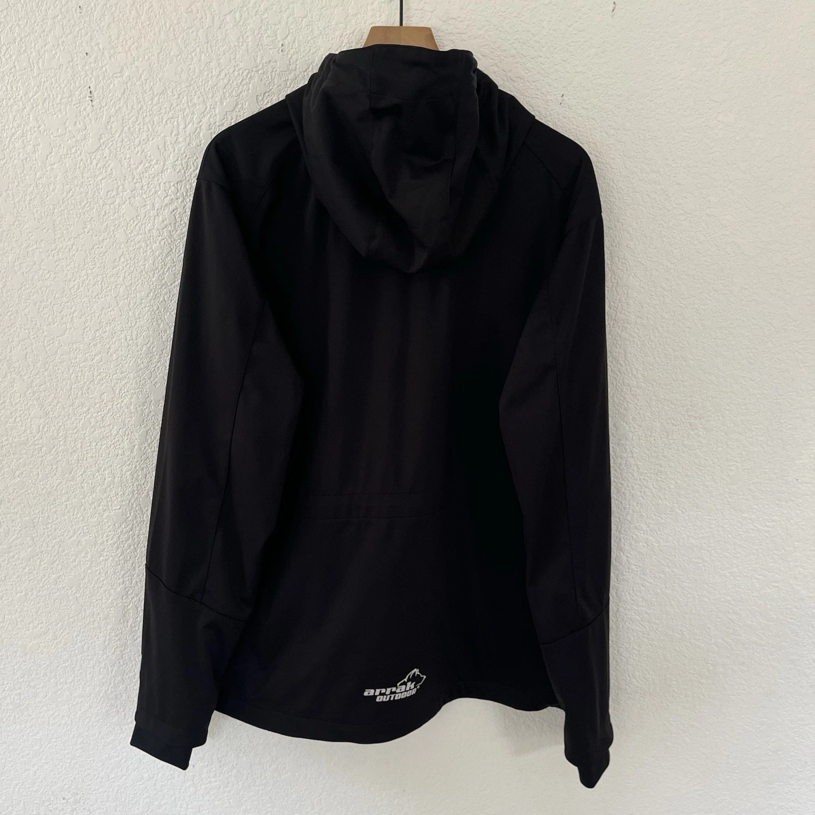 Arrak Outdoor AKKA Mens XL Softshell Jacket WP-3000 Black Sweden - product detail image 11