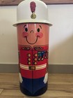 Rare Vintage 1972 People Products Toy Soldier Wastebasket Dey Brothers Syracuse — photo 1