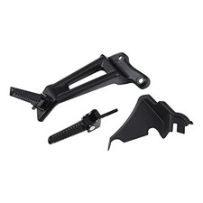  Black Passenger Footpegs Footrests Fits for Honda Rebel CMX1100 CMX 1100 21-25