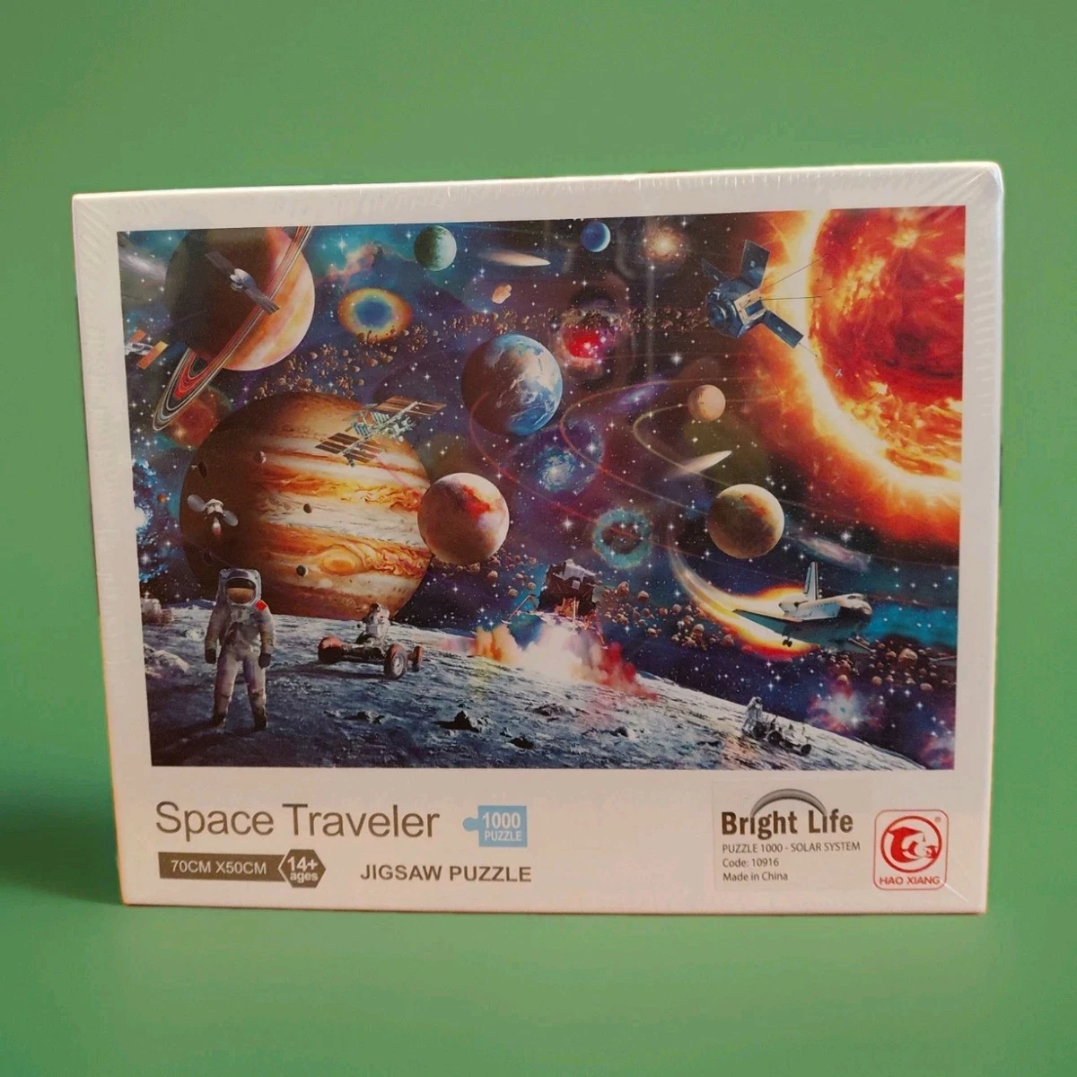 Space Traveler Jigsaw Puzzle 1000 Pieces Bright Life Games 14+ 70cm x 50cm FP