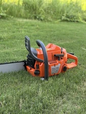 65cc G372 Orange Power Head Chainsaw For Husqvarna 365 + 24 Inch Guide Bar