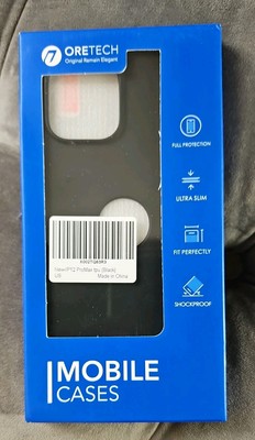 Oretech Shockproof Ultra Slim Back Case For iPhone 12 ProMax Black