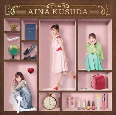 Anime CD Aina Kusuda / The LIFE [Erstausgabe mit Blu-ray A]