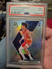 2019-20 Panini Mosaic Rookies Jaxson Hayes #221 Silver Mosaic Prizm (RC)