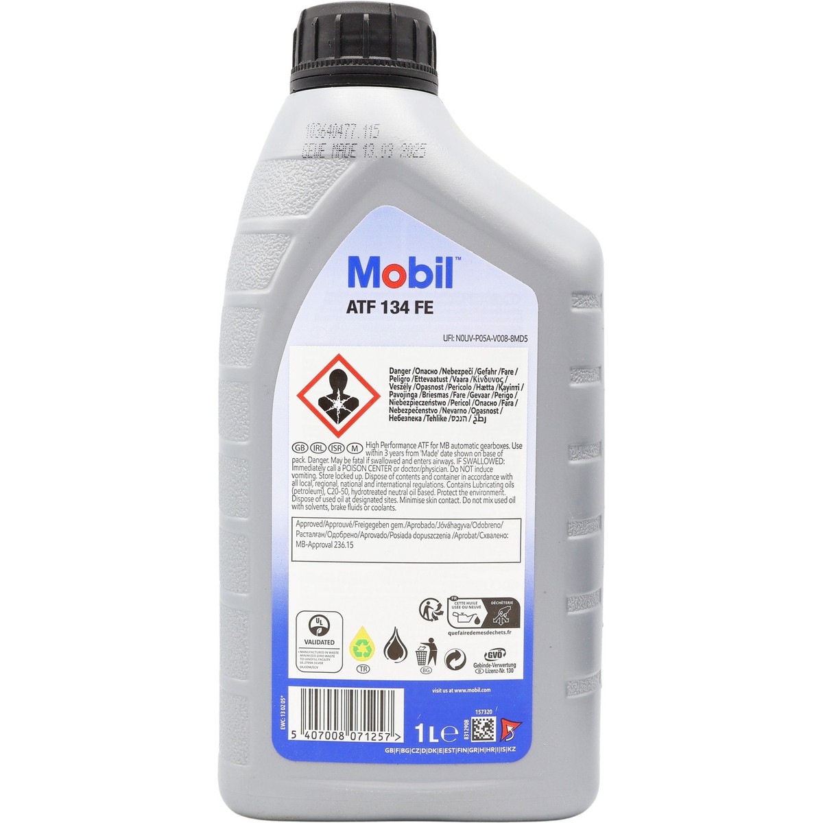Mobil ATF 134 FE Automatic Transmission Fluid MB236.15 Mercedes