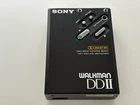 Sony WM-DD2 Walkman Cassette Player - Black - WORKING