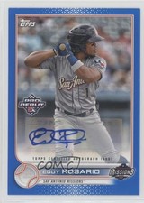 2022 Topps Pro Debut Blue Auto 31/150 Eguy Rosario #PD-7 Auto nd3