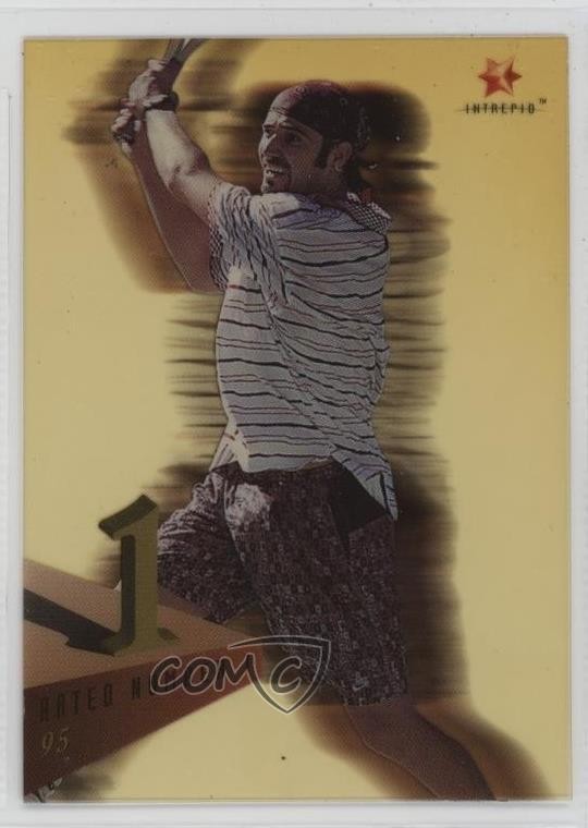 1996 Intrepid Blitz ATP Tour Rated 1 Andre Agassi #R1 qa4