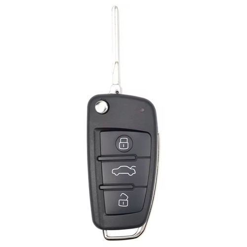 NEW Flip Remote Car Key Fob D48 for Audi A4 S4 2006-2010 P/N: 8E0 837 220 L 587