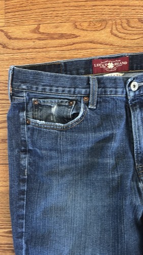 Lucky Brand Jeans 361 Vintage Straight Mens 32 X 32 Premium Denim PERFECT - Picture 5 of 8