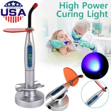 Dental Wireless Cordless LED Cure Curing Light Lamp 2000mw 5W Tool Resin Cure US