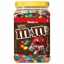M M's Milk Chocolate Candies 3lb 14oz Jar