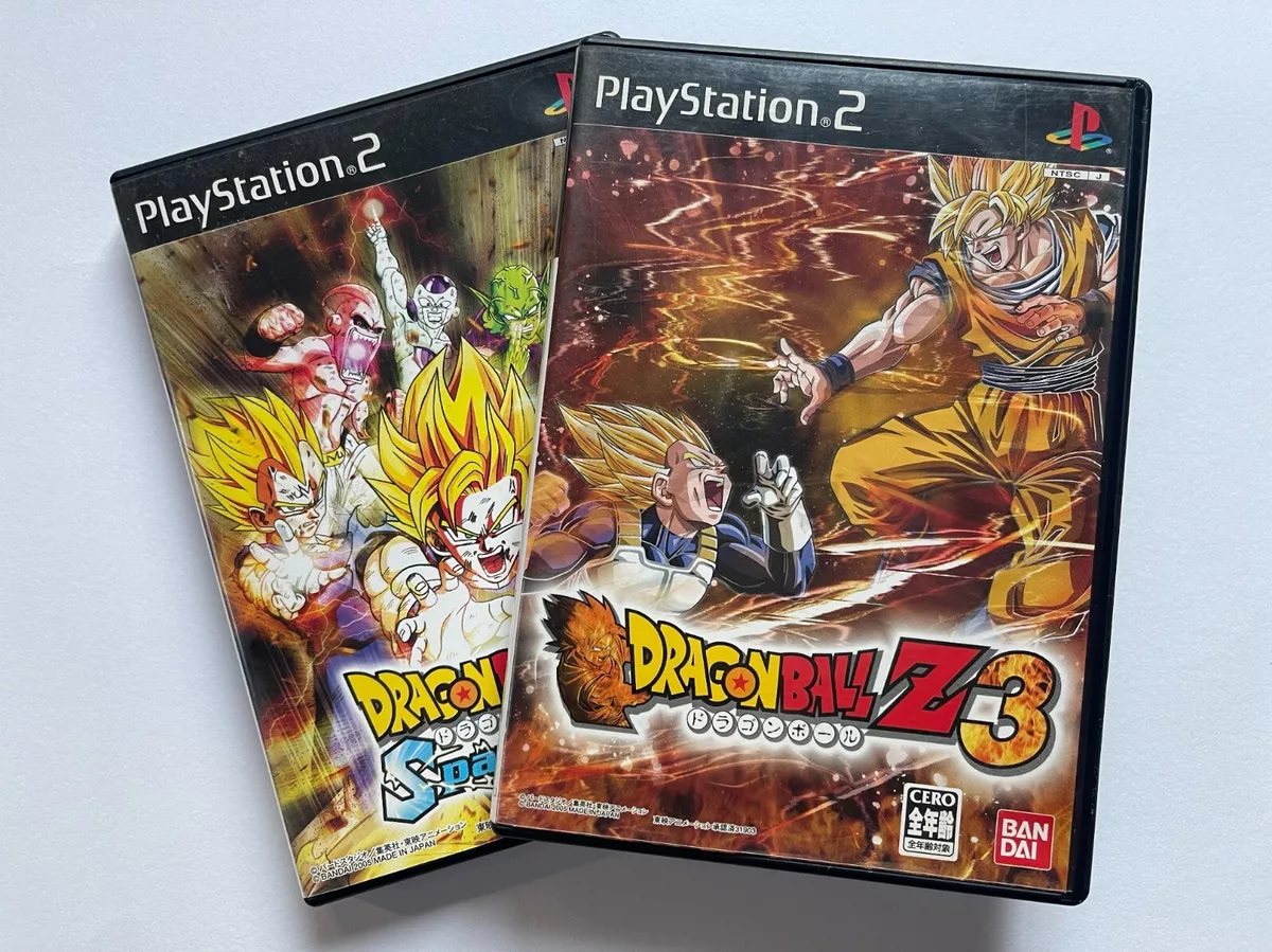 PS2 DRAGON BALL Z Sparking PlayStation 2 Japan Version BANDAI