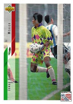 1994 Upper Deck World Cup USA '94 English/Spanish Contenders