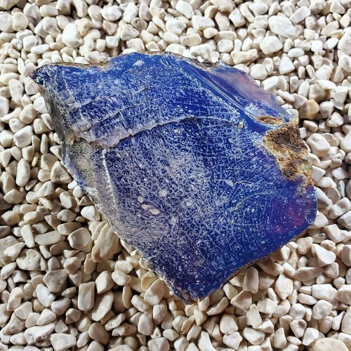 Indonesian Blue Amber Rough Specimen 220 Grams #40 - Picture 2 of 8