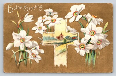 1910  Easter Greetings   Postcard