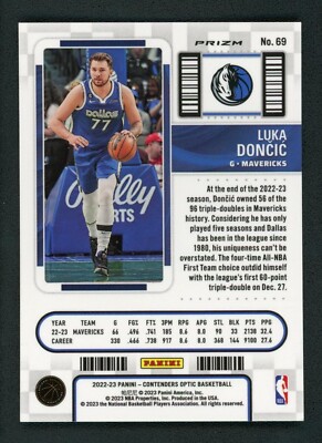 luka doncic Panini Contenders 75シリ 2021-22 Panini