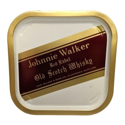 Vintage Johnny Walker Red Pub Serving Tray