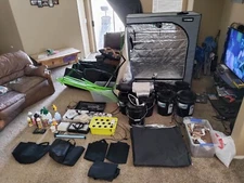 (Grow Tent Kit) 5x10 Grow Tent, 4x2 Grow Tent, Hydroponics Buckets/Seedling