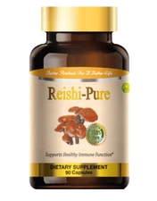 Reishi-Pure, Pure Ganoderma Lucidium Mushroom (90 Capsules)