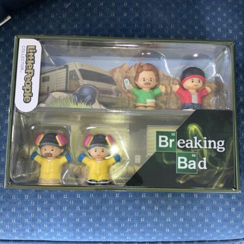 Fisher Price Little People Breaking Bad 2 Walter White 2 Jesse Pinkman Neu in OVP