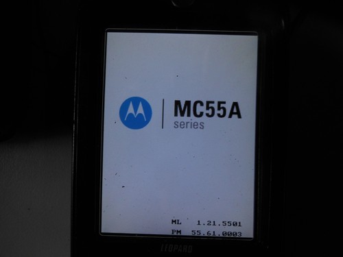 Motorola MC55A0 Handheld Barcode Scanner PDA Mobile Computer with Cradle - Picture 7 of 9