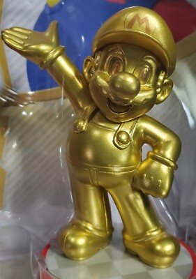 RARE Gold Mario Amiibo (USA Walmart Exclusive) | eBay