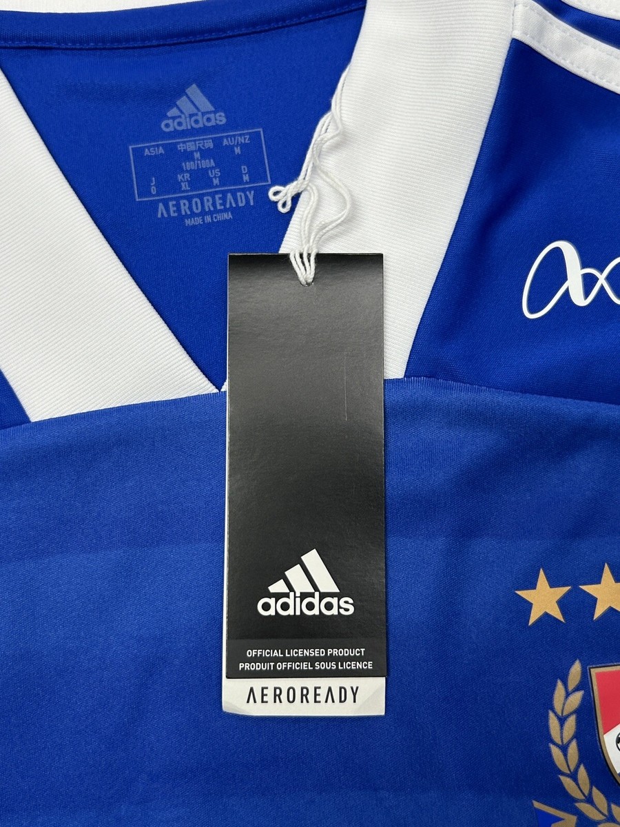 ウェア adidas - &#39;00 Yokohama F.Marinos Home Uniform Yokohama F Marinos 1999/2000 Home Jersey Adidas XO Signed